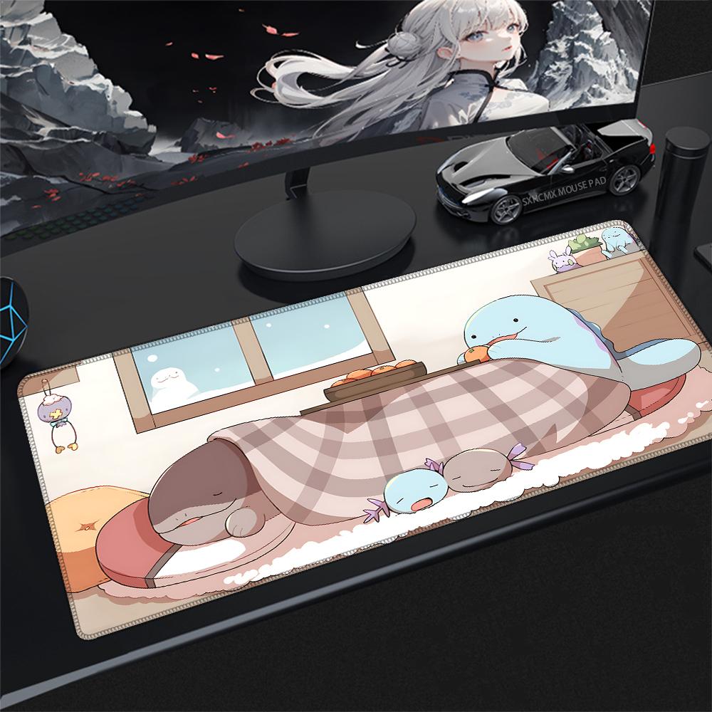 Gaming Mouse Pad P-Pokemon Clodsire XXL Non-Slip Rubber Base Anime Desk Mat Keyboard Pad Gamer Accessories for PC Desk