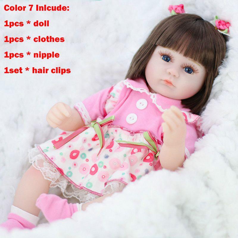 Очаровательная кукла реборн 42 см, реалистичная игрушка-малыш для девочек, идеальный подарок