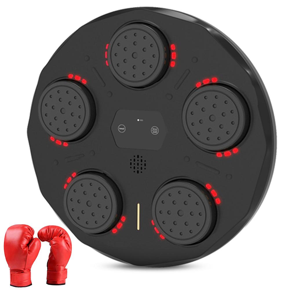 Smart Music Boxing Machine for Kids Hanging Sandbag Boxing Athletic Training Agility Reaction Wall Target Home Exercise Equipment