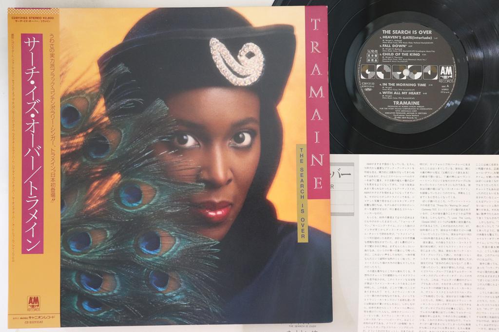 LP Record TRAMAINE - Search Is Over C28Y3153PROMO A&M 1986 Japan Obi Soul/Funk Used