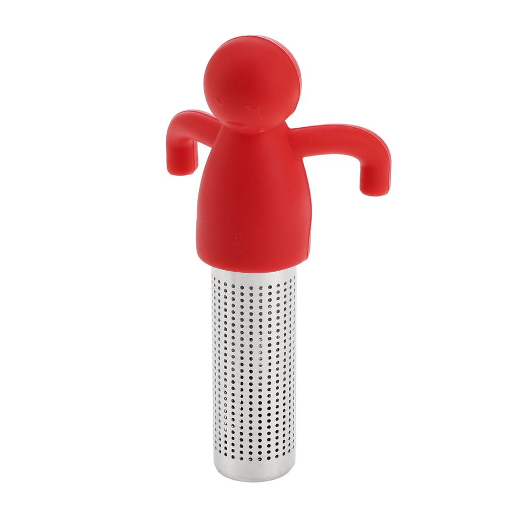 Силиконовый заварник для чая креативный гуманоидный чайный фильтр для дома чайный чайный отсек фильтр чайный сервиз аксессуары