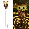 Фонарь Tomshine Solar Owl, светильник на колышке, металлическая сова, декоративный светодиодный светильник для сада, ландшафтного освещения, дорожек, двора, газона