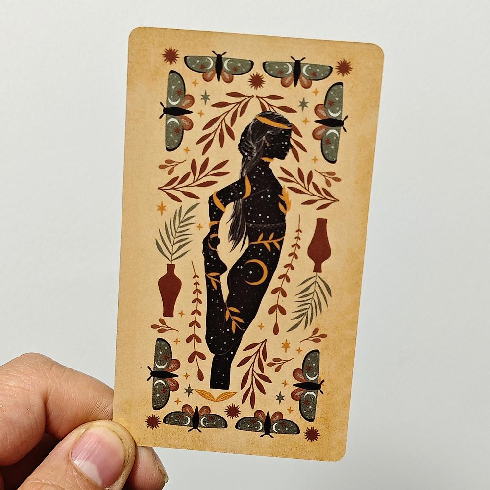 Колода Witch Magick Oracle 10,3*6 см 40 шт. Вдохновляющие карты с ключевыми словами