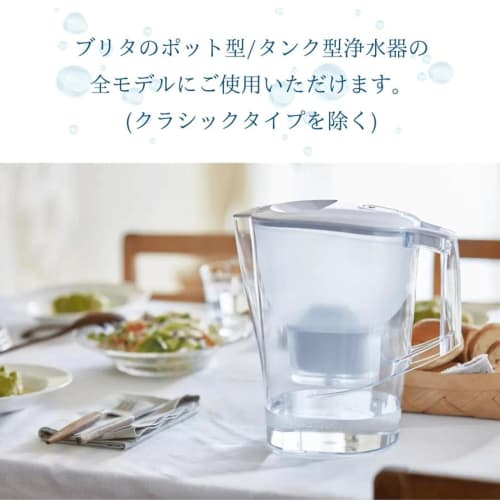 KEOYEE Replacement Cartridges for Water Purifier Pots, High-Removal Resin, Japanese Standard, 10-Piece Set