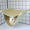 Cool Mat Pet Hammock Breathable Hamster Jumping Platform Pet Supplies Hanging Nest  Cage Accessory