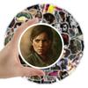 100 шт. Водонепроницаемые виниловые наклейки The Last of Us для автомобилей, телефонов, фортепиано, гитар
