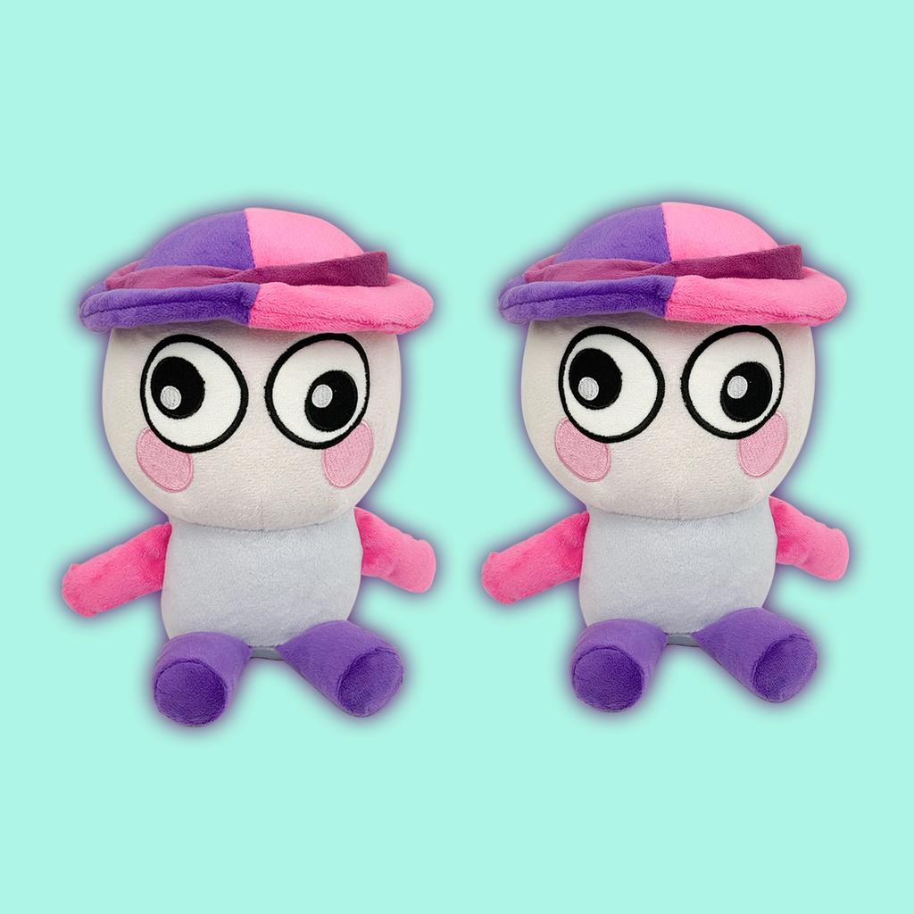 Новые плюшевые игрушки Moopy 20 см, милые мультяшные, из аниме-фильмов, животные, плюшевые куклы, аксессуары, кавайные плюшевые игрушки, подарки на день рождения