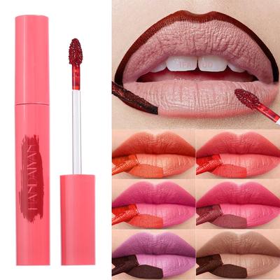 Матовые помады Peel Off Tattoo Lipgloss Водостойкий бархатный оттенок для губ Not Easy Fade Lip Glaze Cosmetic