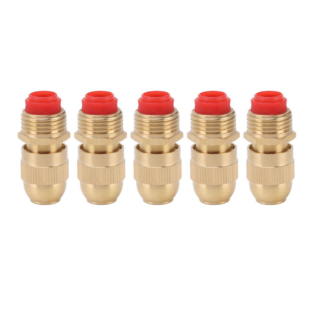 10Pcs G1/2 Male Thread Sprinkler Nozzle Garden Irrigation Water Spray Head Adjustable Watering
