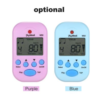 Мини-цифровой метроном M50 Tempo Metronome Электронный метроном с клипсой Карманный метроном Подходит