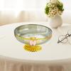 Fruit Plate Candy Snack Organizer Footed Serving Bowl Multipurpose Pedestal for Home