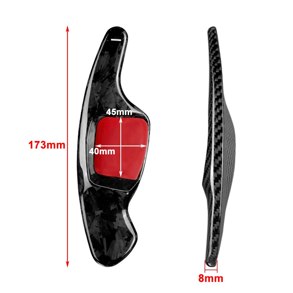 Удлинитель подрулевого колеса автомобиля из кованого углеродного волокна для VW Tiguan Passat B8 Golf 7 MK7 MK7.5 Standard