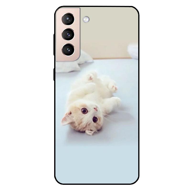 Чехол для Samsung S21 FE Мягкий силиконовый ТПУ Задняя крышка Для Samsung S21 Plus 5G Чехлы для телефонов на Galaxy s21 Ultra S 21 FE Чехол-оболочка