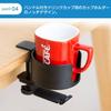 Hachibanya Drink Holder, Desk, Earphone Stand, Storage Holder, Black