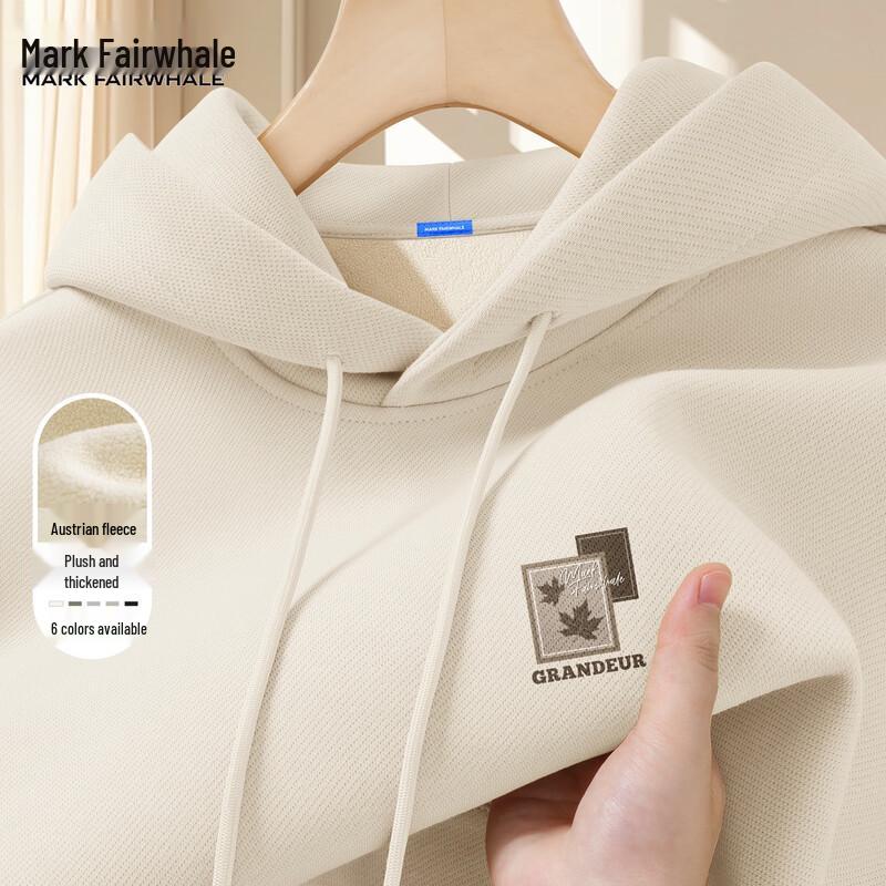 Mark Fairwhale Men's Fleece Lined Hooded Sweatshirt