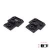 BHL587 Headlight Holder Repair Bottom Base Locking Bracket Set Left Right for Porsche Cayenne MK2 92A 958 2010-2014 7P5941149