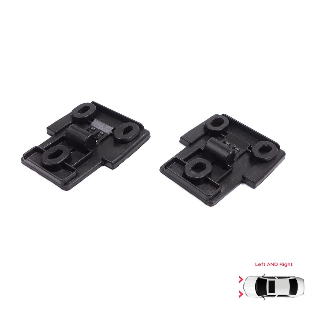 BHL587 Headlight Holder Repair Bottom Base Locking Bracket Set Left Right for Porsche Cayenne MK2 92A 958 2010-2014 7P5941149
