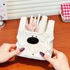 Handbag Style Ceramic Storage Box Puppy Shaped Desktop Pen Holder  Desktop Organizer