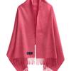 ABRAHAM MOON Merino Wool Shawl 70cm - Pink