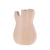 01T DIY Electric Guitar Body Basswood Material Unfinished Guitar Bodies Custom Guitar Barrel Parts