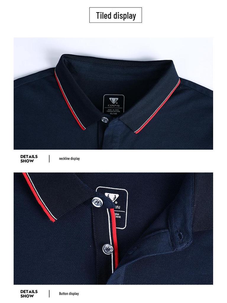 Поло с лацканами на заказ для пар - Унисекс, с коротким рукавом, повседневная рабочая одежда с напечатанным логотипом.