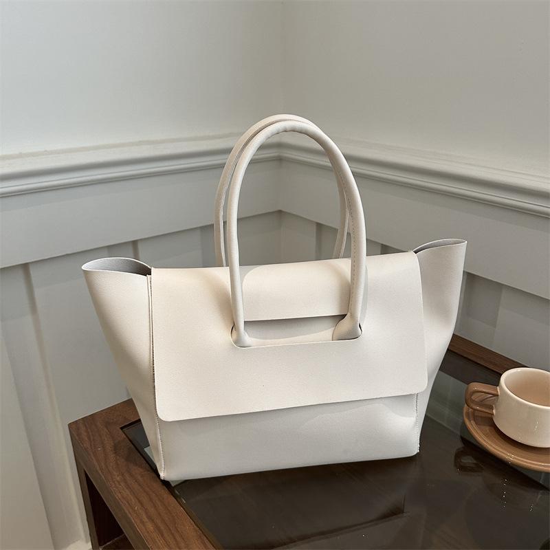 Новая модная нишевая сумка большой вместимости, женская сумка, осенняя большая сумка, ретро сумка-тоут для通勤