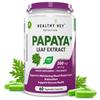 HealthyHey Nutrition Экстракт листьев папайи - 500 мг/порция - 60 растительных капсул