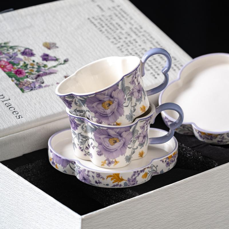 Поэзия и Расстояние "Диана Роуз" Подарочная кружка на День Рождения для Девушки Свадьба Помолвка Кофейная кружка Подарочная коробка