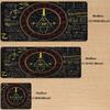 Игровой коврик для мыши Gravity Fall Deskmat Xll Большой с фиксацией края Клавиатурный коврик Ковер Билла Шифра Поверхность компьютерного стола Для аксессуаров