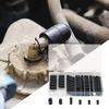 АвтомобильныеReplacement Колпачки для карбюратора 80 штук Резиновые колпачки Гибкие вакуумные колпачки 3/16 дюйма 5/32 дюйма 7/32 дюйма 1/4 дюйма 5/16