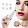 Pore Vacuum Blackhead Remover with 6 Suction Heads Adjustable Modes USB Rechargeable Blackhead Remover Face Vacuum Pore Cleanser