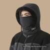 Мягкая зимняя защитная шапка Lei Feng с шейным колпаком и ветрозащитной маской для мужчин и женщин