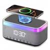 Совместимый с Bluetooth Светодиодная подсветка Атмосферы Беспроводные Динамики Многофункциональный Слот для Карт 360 Звук Сенсорное Управление Долгий Срок Службы Батареи