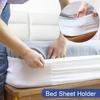 Bed Sheet Holder Elastic Non-slip Time Saving Fully-encased Design Sheet Fixing 360 Degree Surround Sheet Fastening Cover Bedroom Supply