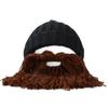 Funny Handmade Winter Wool Mustache Knitted Hats Pirate Face Mask Wig Beard Beanies Bonnet Caps Wholesale