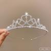 Birthday Rhinestone Crown Headband Princess Tiara Bride Wedding Crown Adult Headband Diamond Children