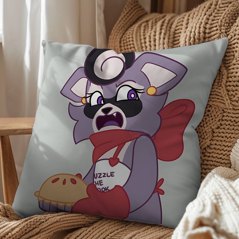 game Laura Ed Indigo Park Pillow Case Square DoubleSided Printing Short Plush Sofa Cushion Cover Bedroom Bedside Pillow