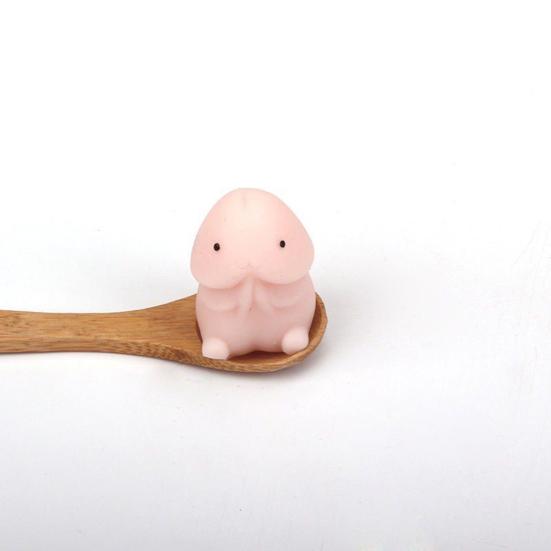Kawaii Cute Soft Mochi Penis Boob Breast Squ-ishy Focus Squ-eeze Funny Joke Gift