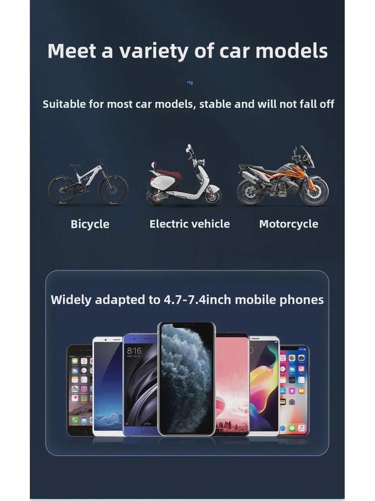 Водонепроницаемый солнцезащитный держатель для мобильного телефона на шлем, для мотоцикла, велосипеда - Дизайн "Осьминог"