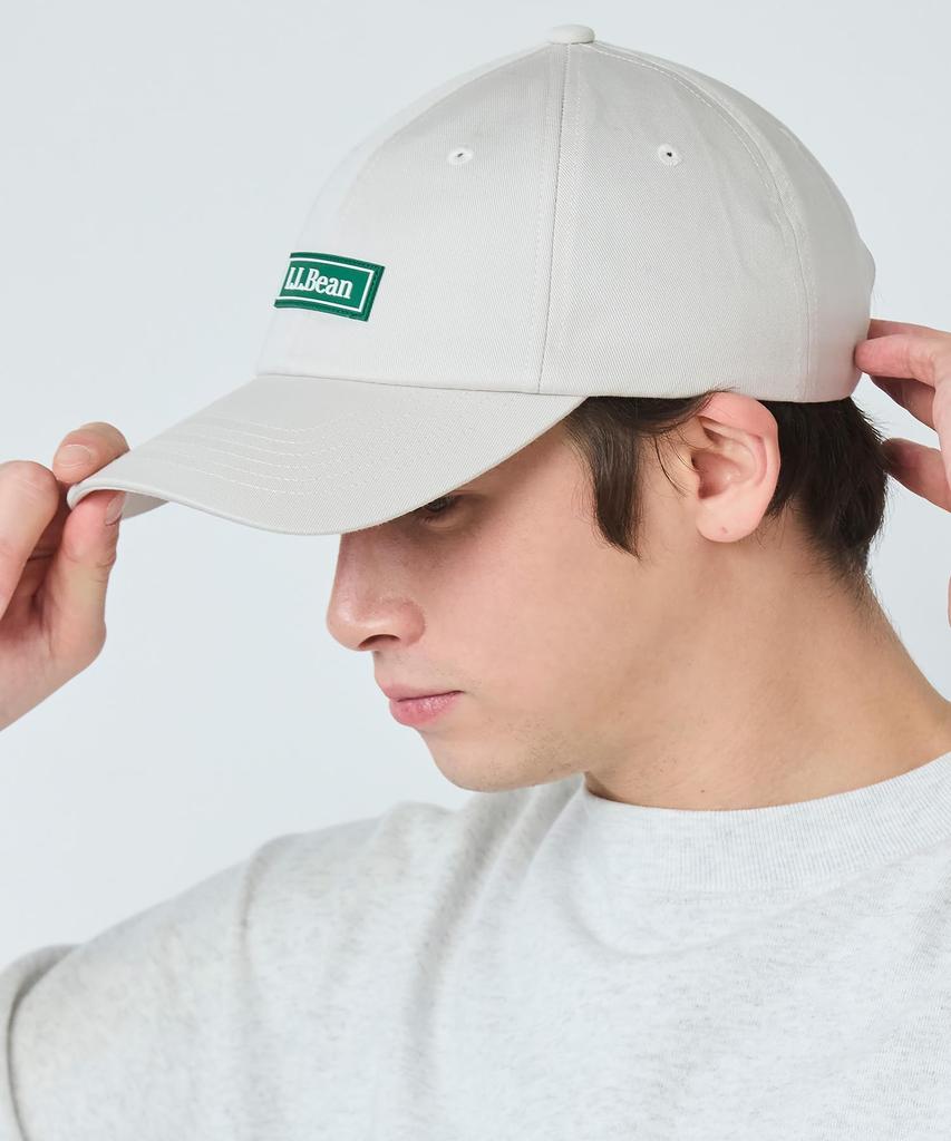 Кепка мужская LL Bean из водоотталкивающего хлопкового твила, 6-панельная, Off CJ90582006, L, Белая,