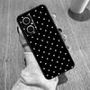 Чехол Funda с узором в горошек для OPPO Reno 12F 11F 13F 14F 8T 8 Lite 10 11 12 13 14 OPPO Find X8 X6 X5 X9 Pro