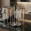 Upside-Down Cup Drying Rack Large Capacity Glass Cup Storage Rack Rotating Cup Holder  Kitchen