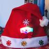 Рождественская шляпа Фестиваль тонкой работы Одевание Мягкая рождественская шляпа с подсветкой для взрослых в виде лося для вечеринки