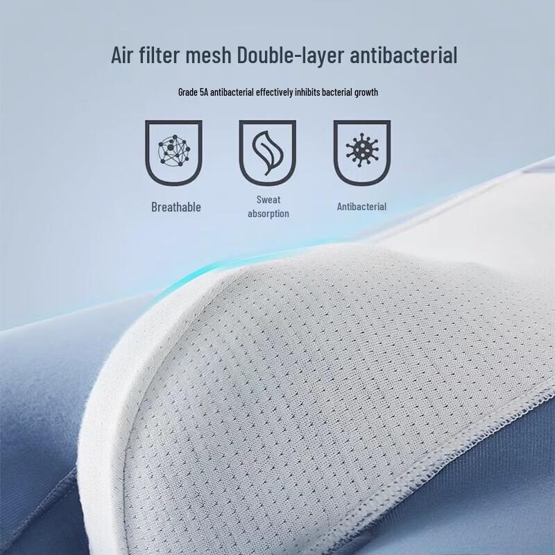 LangSha Men's 5A Antibacterial Cotton Boxer Briefs - 4-Pack