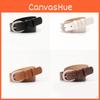 Womens Simple Designer Leather Belt With Polished Alloy Buckle For Casual And Formal Looks