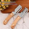 3 in 1 Multifunction Serrated Knife Vegetable Peeler Handle with Bottle Opener for Culinary Kitchen Tools