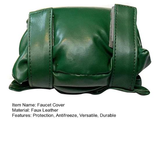 1 шт/2 шт наружный кран крышка утолщенный искусственная кожа кран антифриз крышка зимний наружный сад кран носок