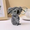 1pc Koala Ornament Glasses Holder Resin Statue Art Craft Cafe Deco Winter Christmas New Year Decor Home Accessories