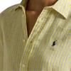 Polo Ralph Lauren Классический крой В полоску Льняная рубашка Женские топы 211A96158-002