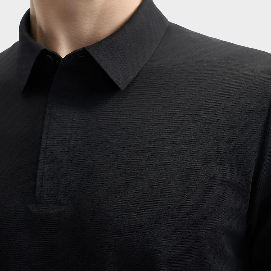 FILA Polo Shirt Men's Jet Black F11M522116F-BK